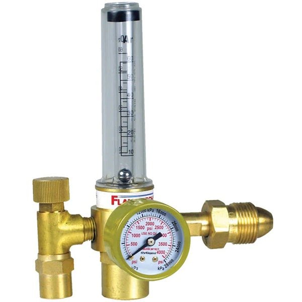 Xtrweld XTR Flowmeter Argon Regulator CGA 580, 5/8 in. - 18RH F CGA in.B in. REGFM580 - main
